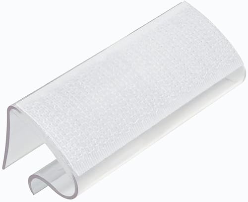 Clip para zócalo de mesa, clip UG para mesas de ¾ a 1 pulgada de grosor, paquete de 100