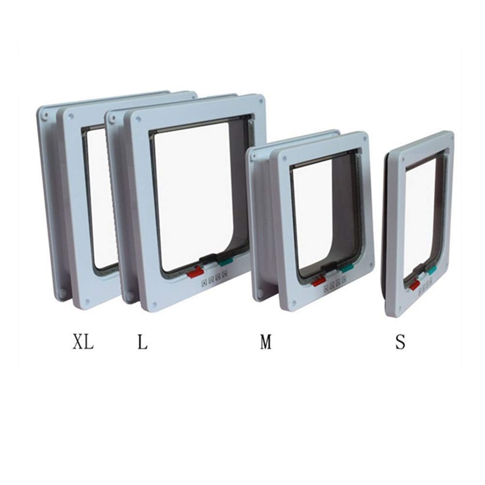 Aleta para Perros Aletas para Perros Puerta de PVC Mediana Accesorios para Gatos para Mascotas Aletas para Gatos para Puertas Aleta para Gatos pequeña Aleta para Gatos Inteligente Aletas para Gatos