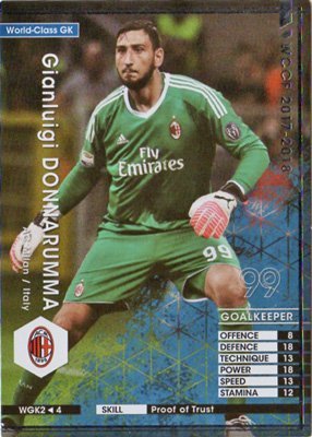 Amazon.co.jp: WCCF/17-18/WGK2/ジャンルイジ・ドンナルンマ