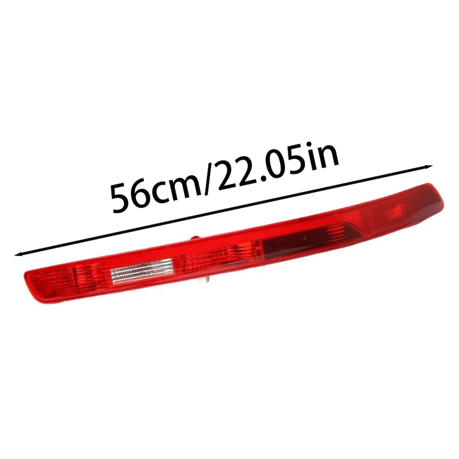 Lunette De Feu Arrière Voiture Pour Q7 2006 – 2015 4L0945095 ABS Rouge 1 Pièce Couvercle Pare-chocs Boîtier Gauche/droite Feu arrière