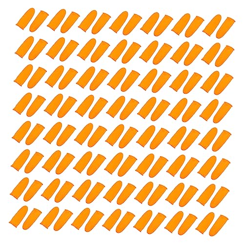 BEBEMOKO 100pcs Multi-Purpose Finger Sleeves Wear Resistant - for Temperature Comfortable Easy to Use -Scald Finger Protectors for Everyday Tasks