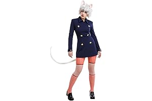 Women's Neferpitou Cat Cosplay Costume Anime Dark Blue School Uniform