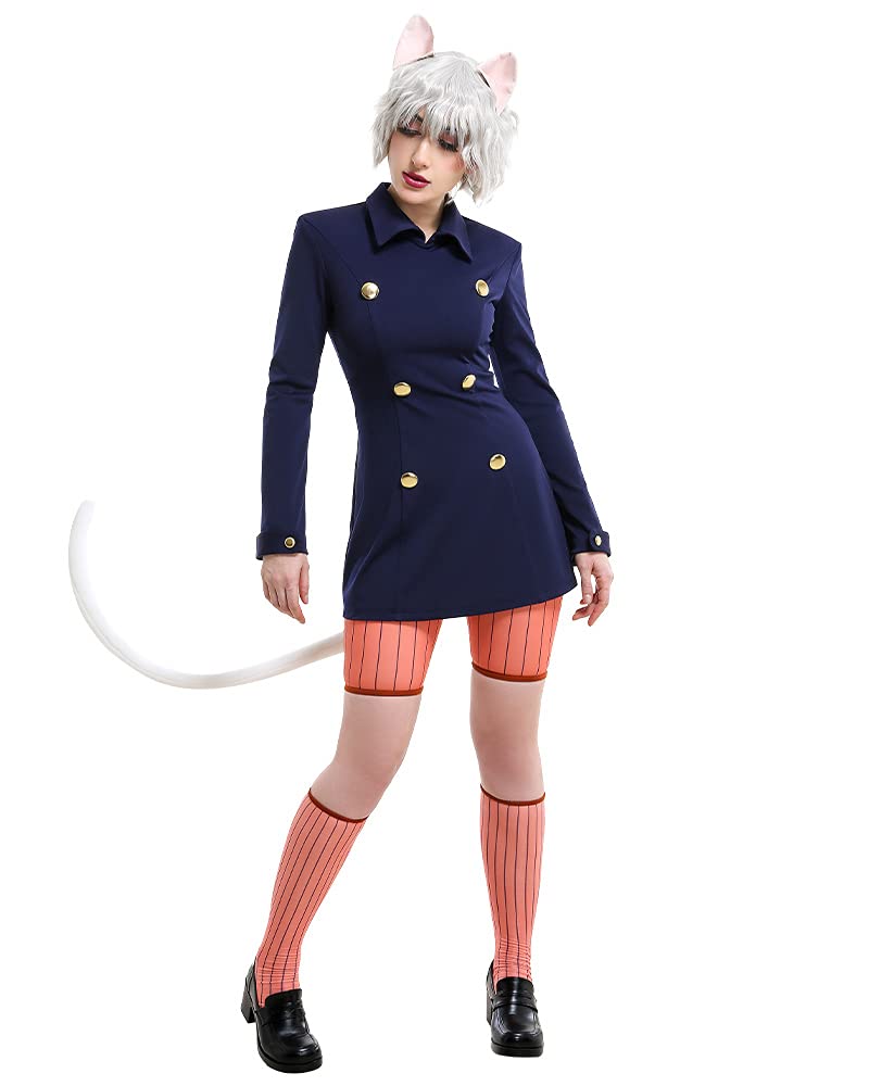Buy haikyuuWomen's Anime Cat Cosplay Costume Dark Blue School College