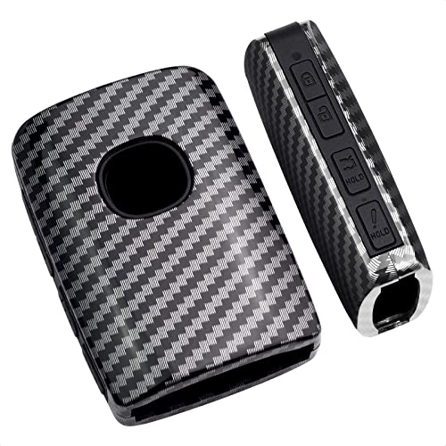 Coque de clé Mazda en fibre de carbone look élégant et protection premium