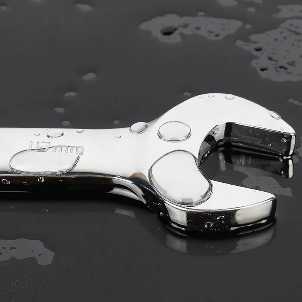 Set Di Chiavi, Chiave Ad Anello 1 Pezzo 8-19mm Set Di Chiavi A Cricchetto Con Testa Flessibile Flessibile Chiave Combinata A Cricchetto Per Tubi Flessibili Chiave A Tubo