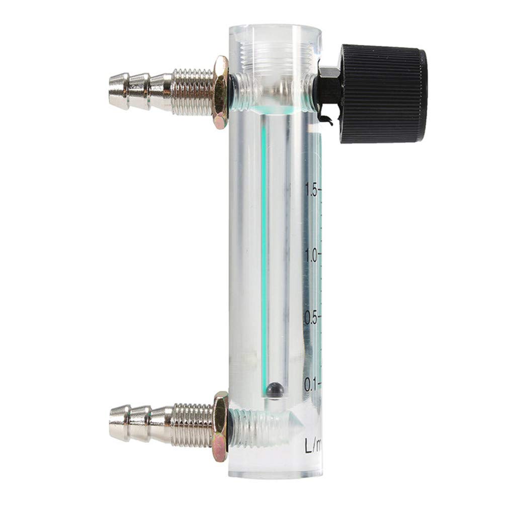 Sauerstoff Luftdurchflussmesser 0–1 5 L/min/Gasdurchflussmesser Mit Metallanschluss Für Sauerstoff Luft Gaskonzentratoren In Industriellen Situationen