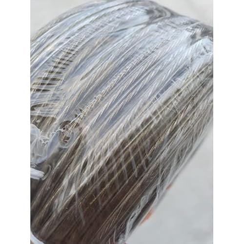 Cabo Aço Arame Revestido Reforçado Varal Multi Uso 3mm 100mt