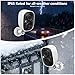 2K Security Camera Wireless Outdoor,Solar Powered WiFi Cameras for Home Security with Motion Detection,Color Night Vision(Spotlight),Instant Alert,2-Way Audio,Siren&SD/Cloud Storage,IP65,2.4GHz,2 Pack