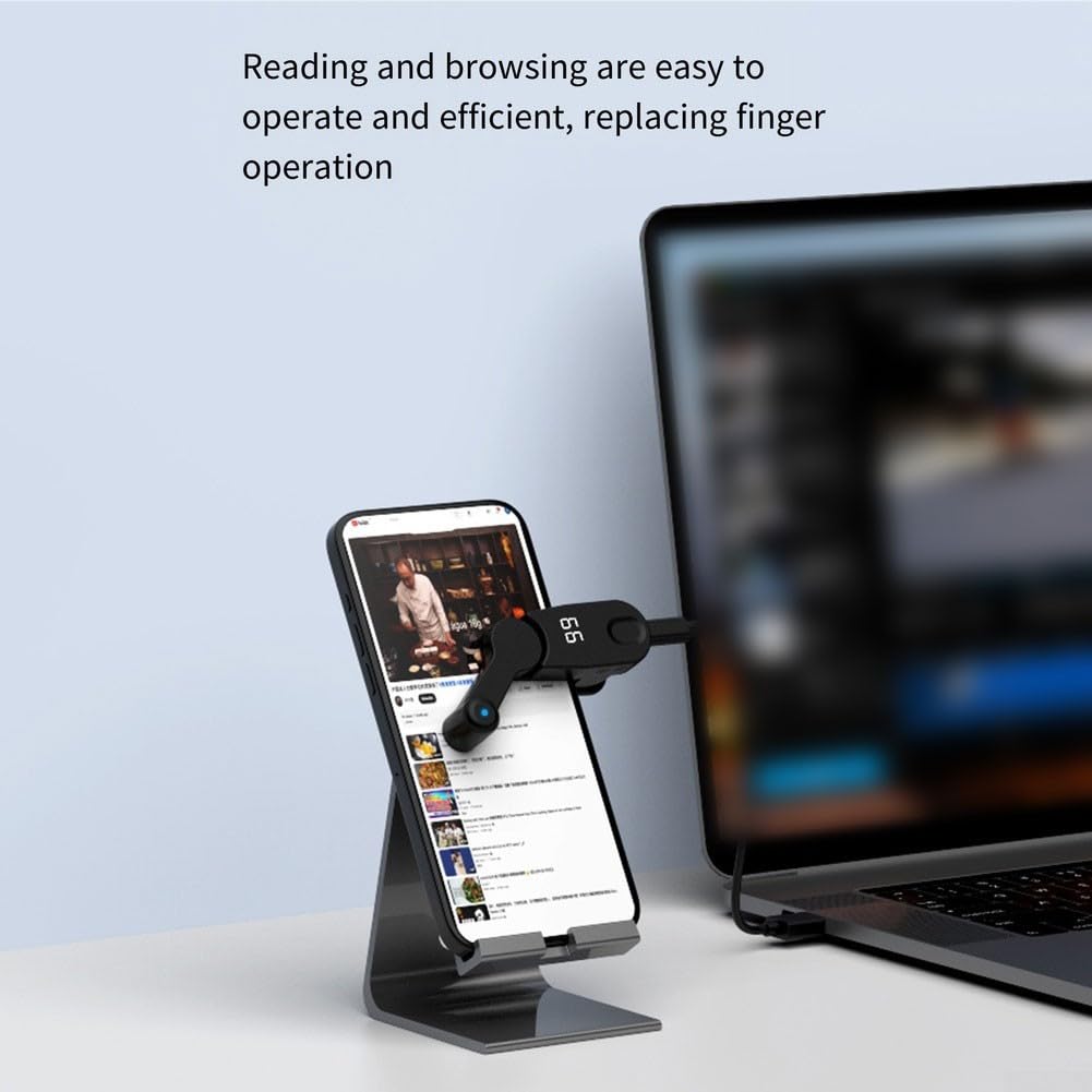 Speedy Clicking Auto Clicker 99 Click/Secondo per Mobile & Tablet Gaming e Azioni (nero)