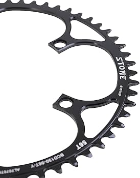 Amazon | Stoneラウンドチェーンリング 130BCD ナローワイド歯、ペタル Amazon | Stoneラウンドチェーンリング 130BCD ナローワイド歯、ペタル