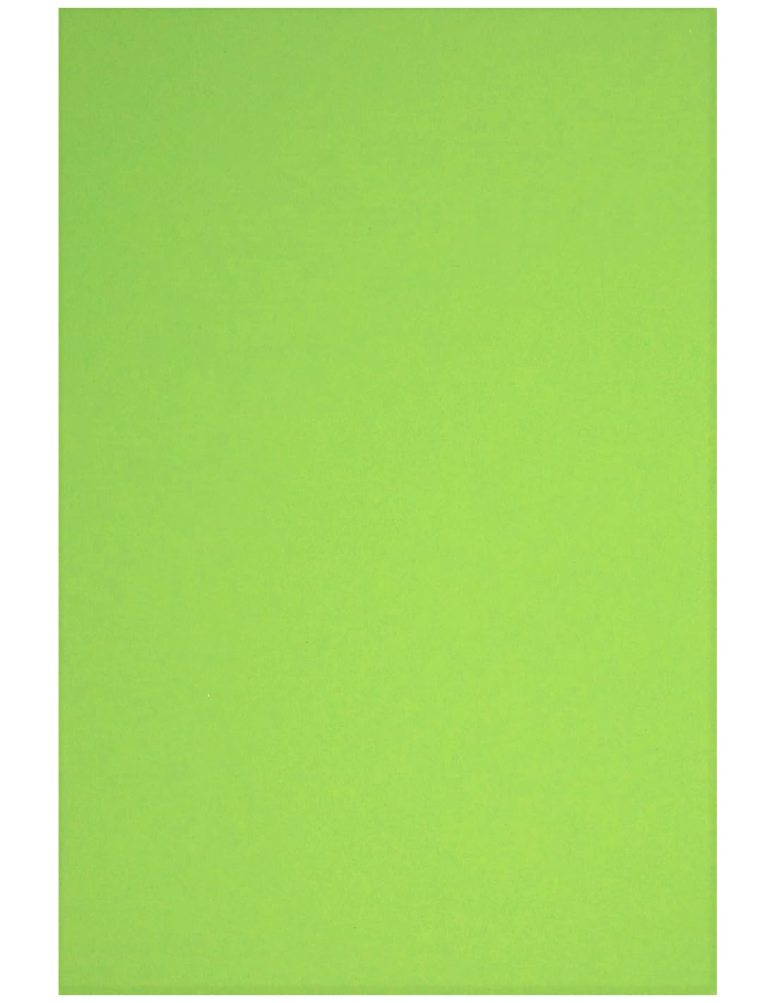 Netuno 500 Sheets Green Colored Paper A4 210 x 297 mm 8.27 x 11.69 in 80 GSM Rainbow for Printing Crafts Office Presentations Photocopies