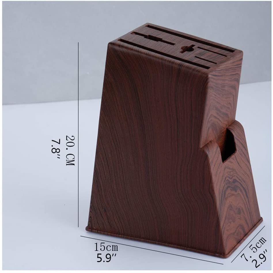 Rangement de couteaux avec bloc plastique et support multifonctionnel - 3