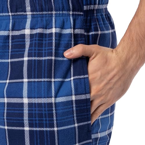 IZOD mens Flannel Fleece Sleep Pant4