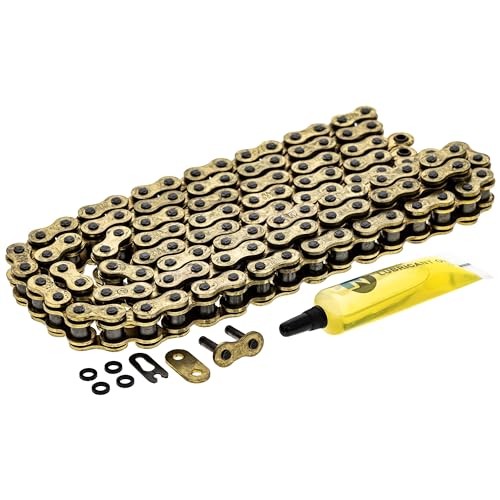 NICHE Gold 420 X-Ring Chain 116 Links with Connecting Master Link