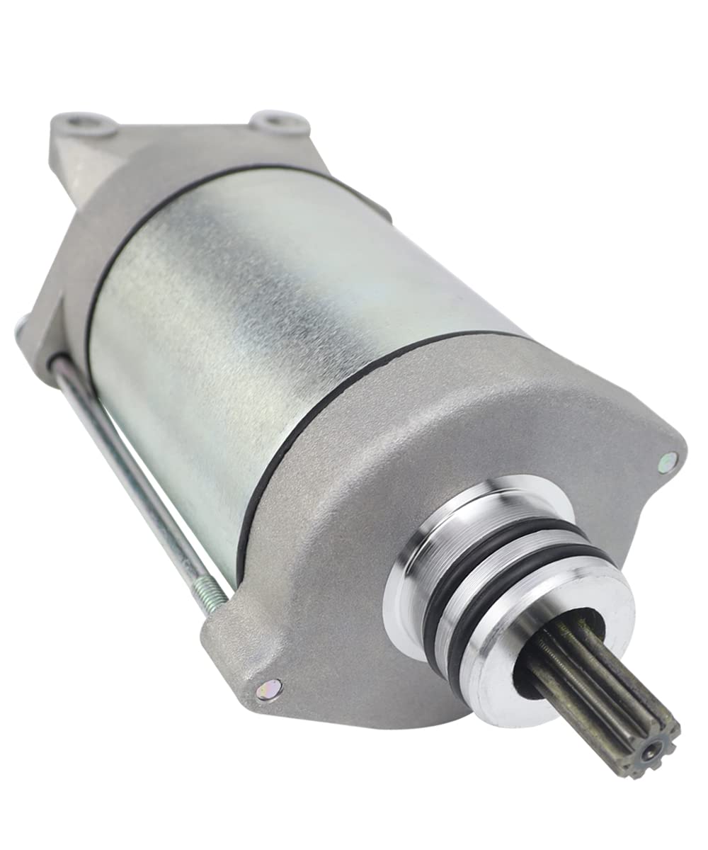 Starter & Bendix & Relay for Polaris Sportsman 600 700 800 MV7 05-06| Ranger Xp 4X4 700 EFI 05| Frontier Classic Touring 02-05, 4010417 410-54040 18648 SMU0271 57-2725 495739 PA-106