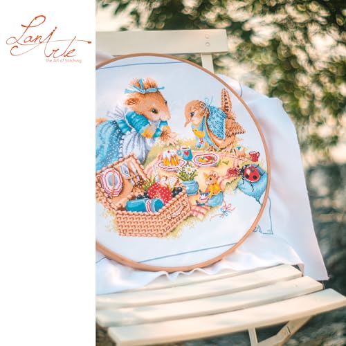 Point de croix compté kit complet broderie motif DIY