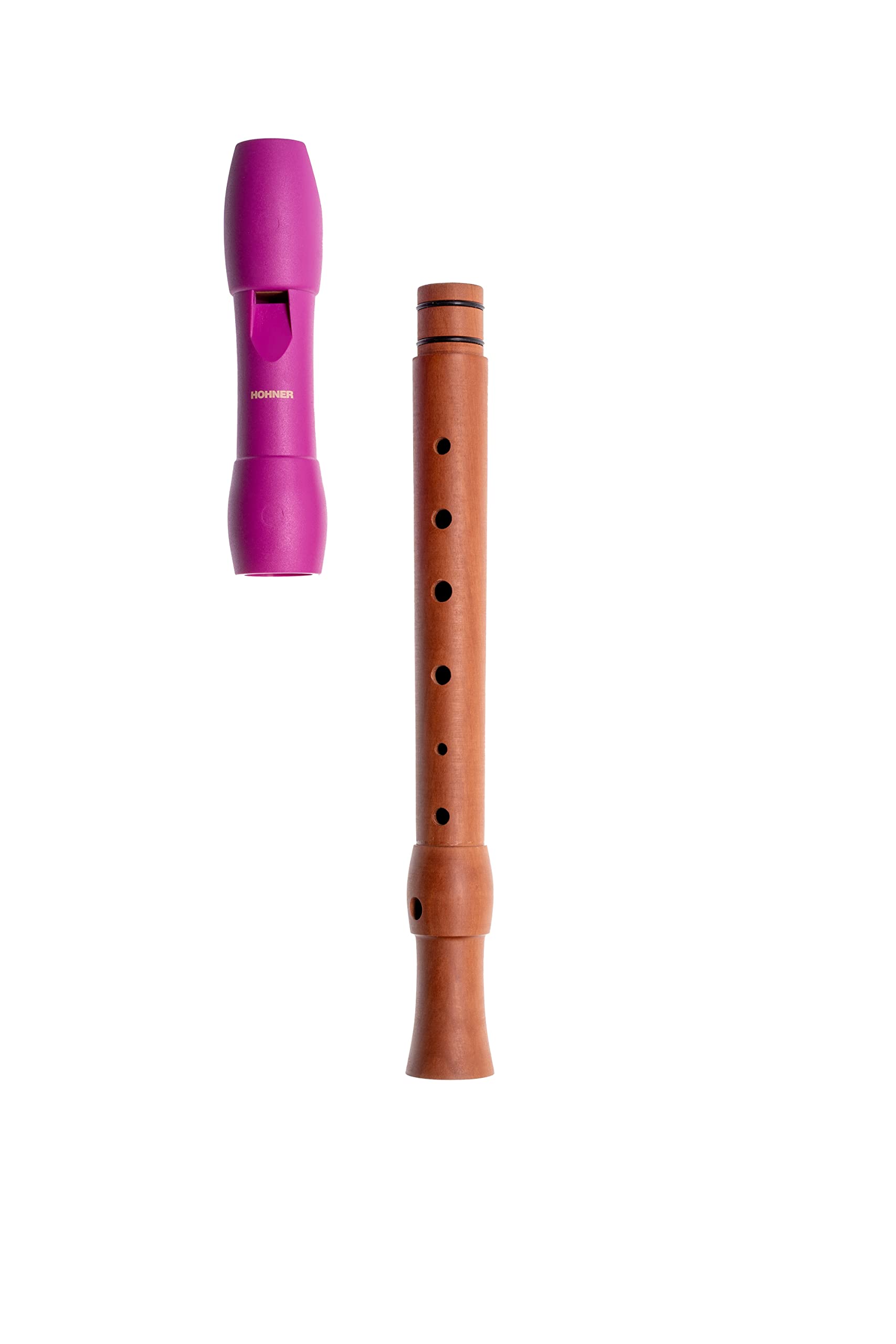 HOHNER Flauto dolce Alegra Line, rosa, in due pezzi