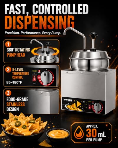 Commercial Nacho Cheese Warmer Machine
