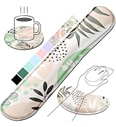 Gimars Upgrade Enlarge Silky Gel Memory Foam Wrist Rest for Computer Keyboard, Mouse, 3 PCS, Ergo...