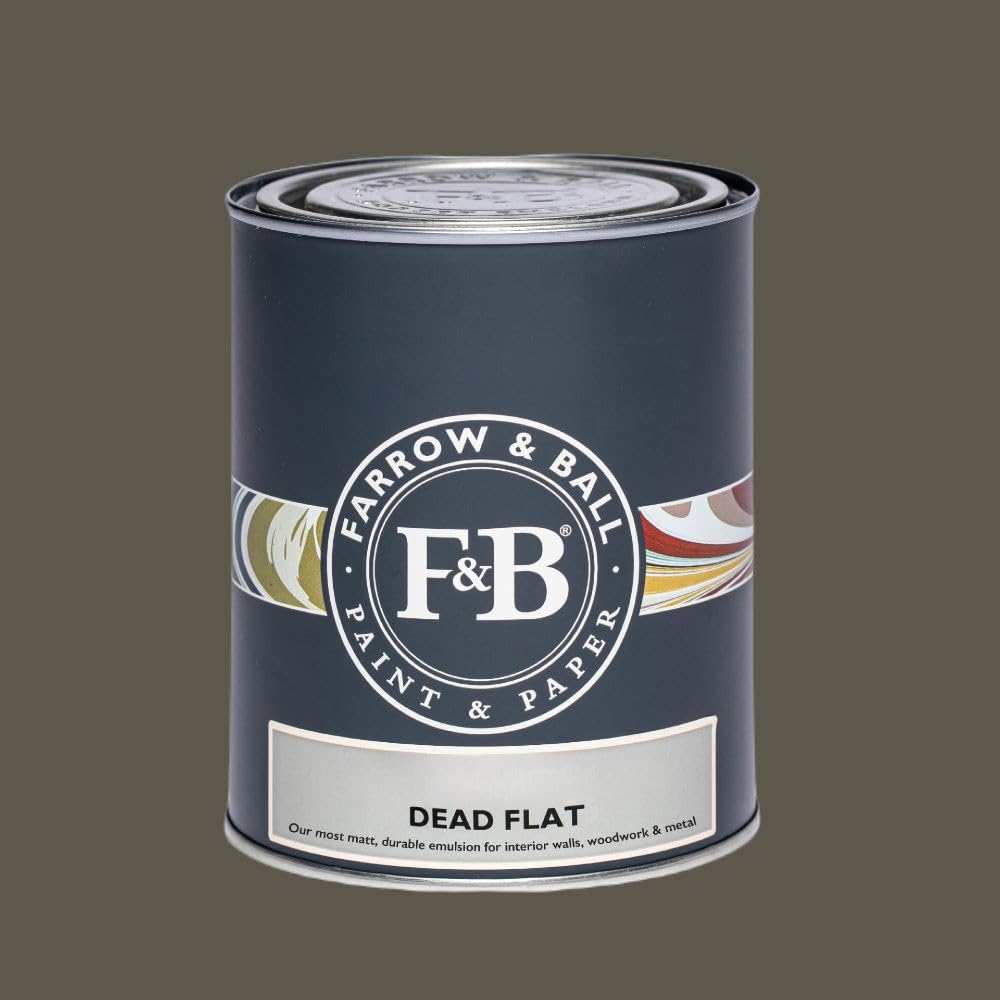 Paint Stop Mixed Colour Farrow & Ball Dead Flat 313 Reduced Green 750Ml