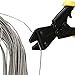 8-Inch Mini Bolt and Wire Cutter - T8 alloy steel jaws, Bi-Material Handle with Soft Rubber Grip