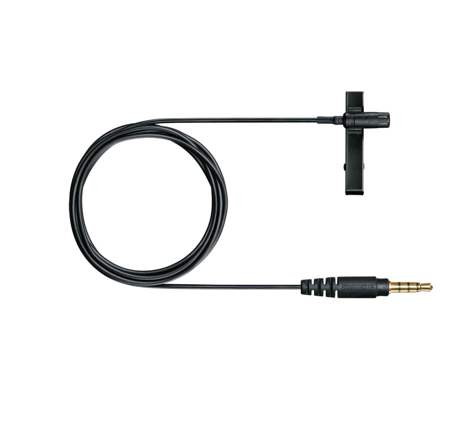 SHURE MVL CLIP-ON MICROPHONE 変換付き Shure MVL Clip-on Microphone | Guitar Center