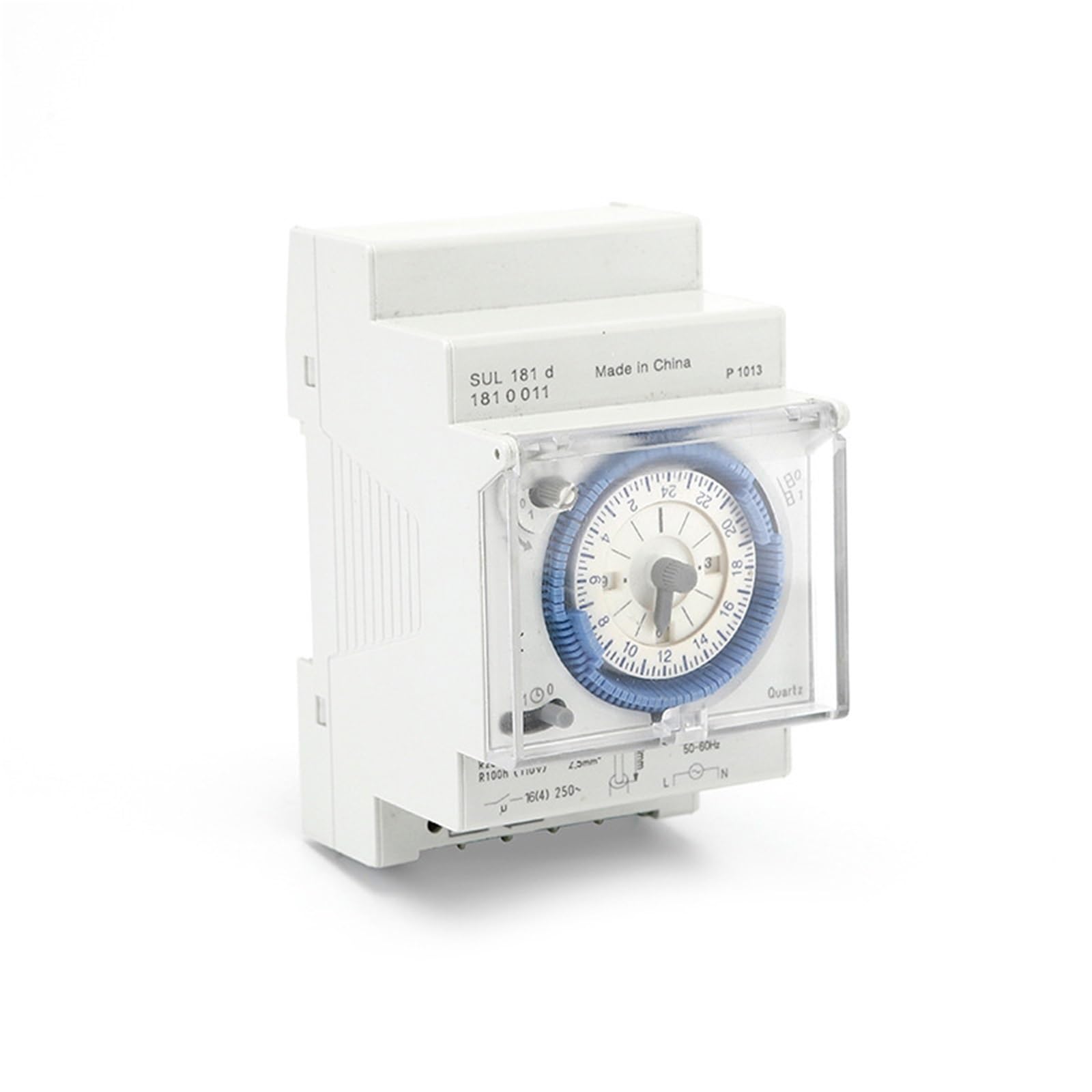 Neuester CE-zertifizierter mechanischer Zeitschalter SUL181D 96-maliges EIN-/Ausschalten pro Tag Zeiteinstellbereich 15-Minuten-Timer mechanischer 24-Stunden-Timer