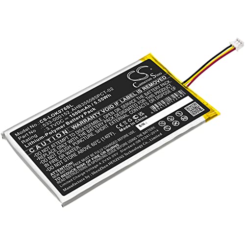 TECHTEK Batteries Compatible avec [Logitech] G913, G913 TKL, G915, G915TKL, YR0076 remplace 533-000152, pour 533-000204, pour AHB355085PCT-02, pour L/N: 2012 FBA