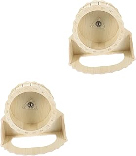 NOLITOY 2 Peças Roda De Corrida De Hamster Gerbil Rato Roda De Brinquedo Roda De Exercício De Hamster Roda De Exercício De Animal Gaiola De Hamster Acessório Silencioso Rodas De Corrida