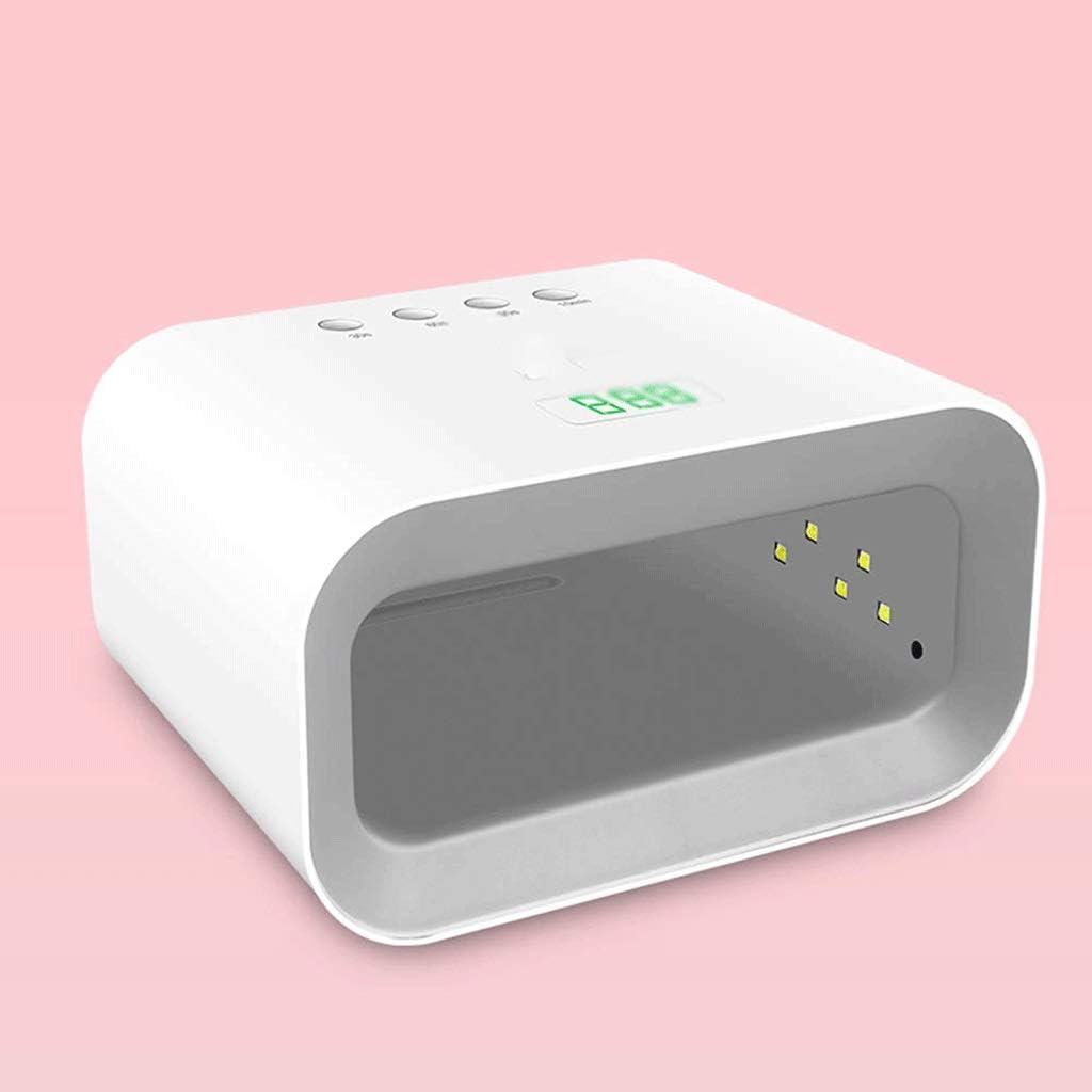 Nail Lamp- Professional Gel Nails UV Light Dryer with Sensor, Detachable Magnetic Tray for Acrylic