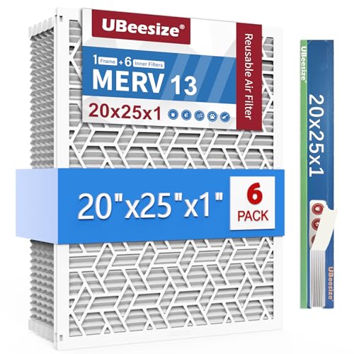 Filtre AC 20x25x1 MERV 13 haute performance en ABS durable et économique