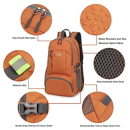 Image of G4Free 40L Lightweight Packable Hiking Backpack, Waterproof Travel Daypack