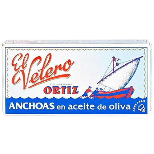 Brindisa Ortiz Anchovy Fillets in Olive Oil"El Velero" 47.5g