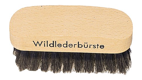 Preisvergleich Produktbild Redecker Wildlederbürste, 9cm, mit Messingdraht