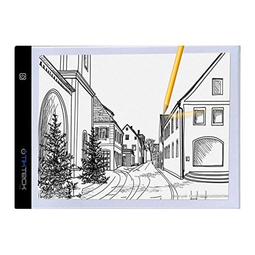 A4 Ultra-Thin Portable LED Light Box Tracer USB Power LED Artcraft Tracing Light Pad Light Box for Artists,Drawing, Sketching, Animation.