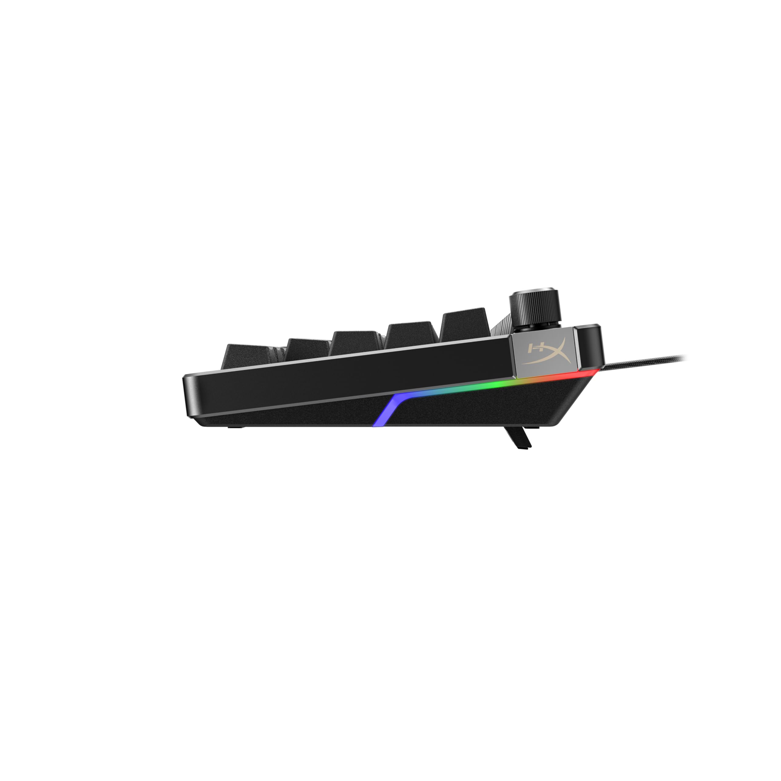 HyperX Alloy Rise 75 - Teclado Gaming mecánico, switches Red, Hot Swap en Caliente, Formato 75%, Carcasa magnética Intercambiable, Negro (QWERTY Español)