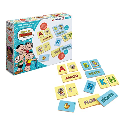 ABC Memória Ilustrado Turma da Mônica