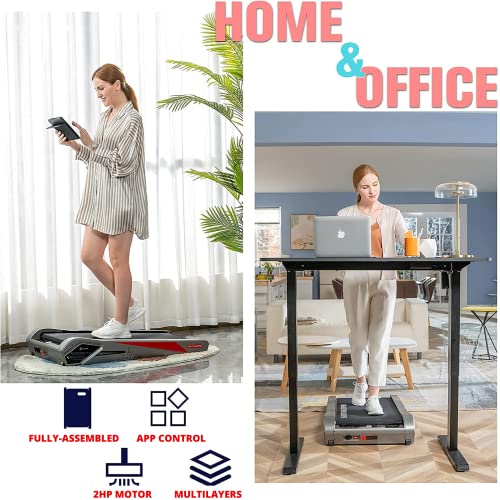 Image of AnthroDesk EgoFit Walker Pro M1 Motorized Treadmill with APP and Remote Control