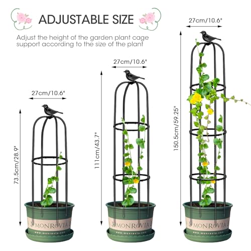 Mqupin UXPPJ Tower Obelisk Garden Trellis thumb #1