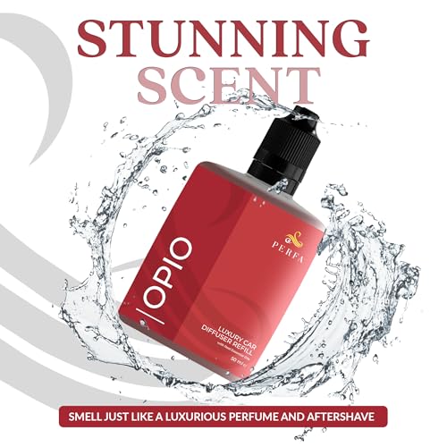 Image of Opio Car Air Fresheners (Refill) | Affordable Car Air Fresheners for Women | 50ml Diffuser Refill | 6 Months Freshener Long Lasting | Gift-Ready Women's Pefume by Perfa