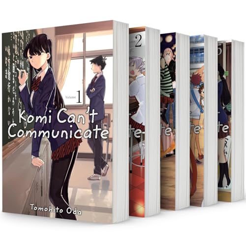 Komi Can’t Communicate, Vol 1-5 by Tomohito Oda