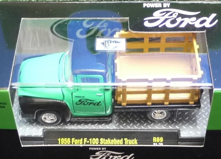 Amazon | 1/64 M2マシーン 1956 Ford F-100 StakeBed Truck フォード