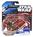 Hot Wheels Star Wars: The Force Awakens Hero Open Wing Orange Starfighter Starship Vehicle