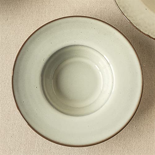 Assiette à salade de Restaurant en céramique durable et épurée - 7