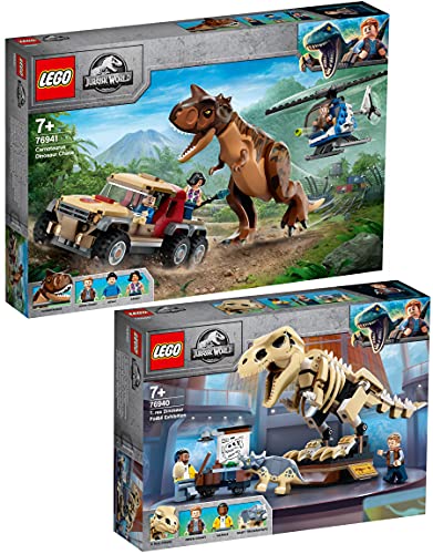 Lego 2er Set: 76940 T. Rex-Skelett in der Fossilienausstellung & 76941...