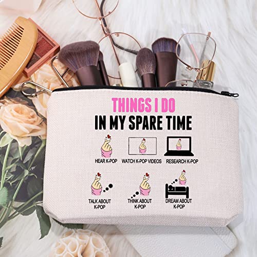 MEIKIUP Funny K-pop Lover Gift K-pop Merchandise Korean Drama Fan Gift K-Drama Women Makeup Bag4