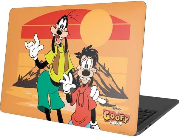 Skinit Decal Laptop Skin Compatible with MacBook Pro 13in (2020) - Officially Licensed Disney Goofy and Max Design