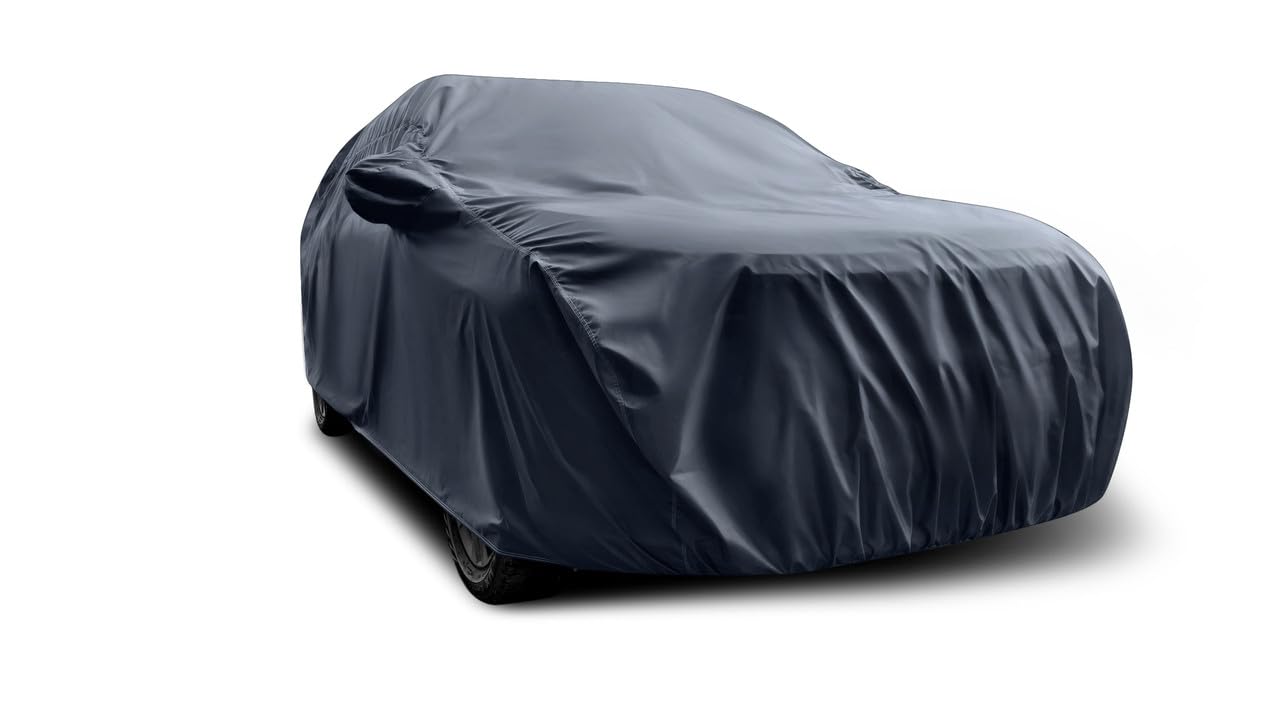 MADAFIYACar Accessorie - Compatible with Toyota Innova Crysta (2016 to 2024) car Cover - Water Proof car Cover - with Mirror Cover - Toyota Innova Crysta car accessorie