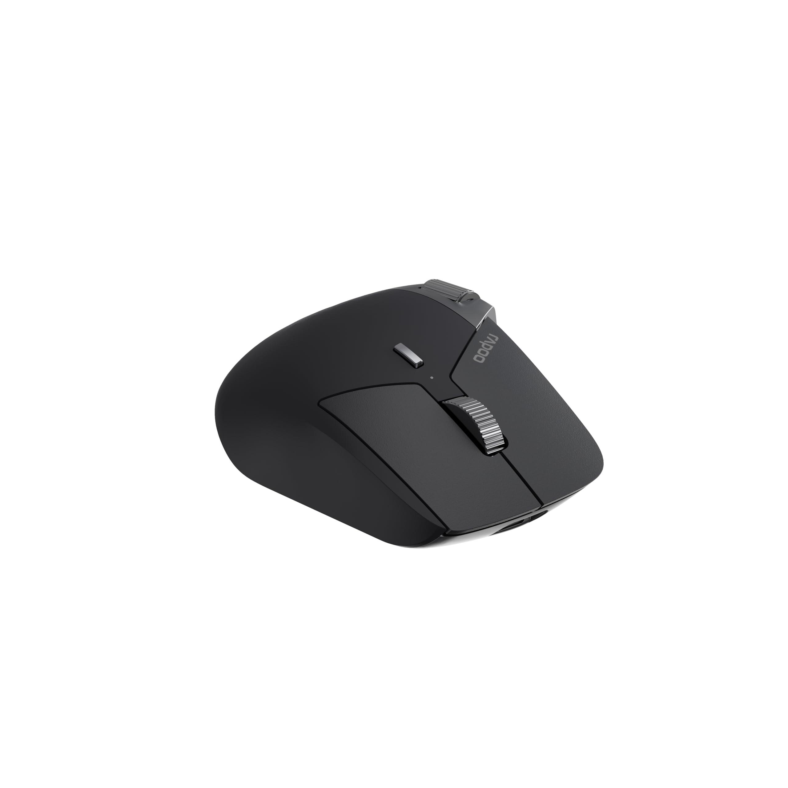 Rapoo I Souris sans Fil MT760MW, Souris Optique avec Adaptateur, 4000 dpi, 2,4 GHz, Batterie Rechargeable, Noir