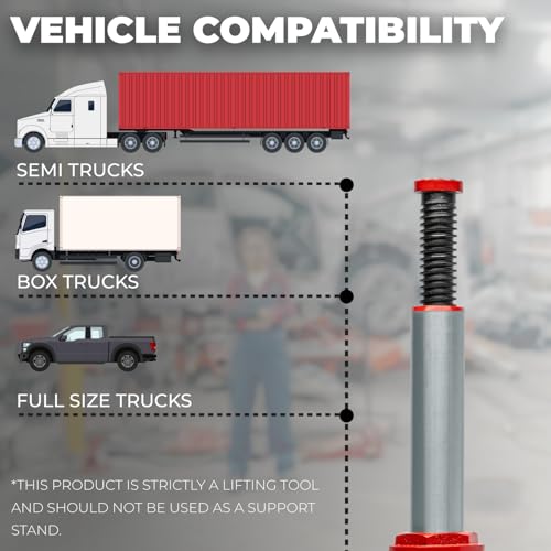 Image of XtremepowerUS 12 Ton (24,000 Lbs) Capacity Hydraulic Lifting Bottle Jack Fit Repair Automotive for Car, Pickup, Truck, RV, Auto Repair Vehicle Tand House Lift W /Long Handle